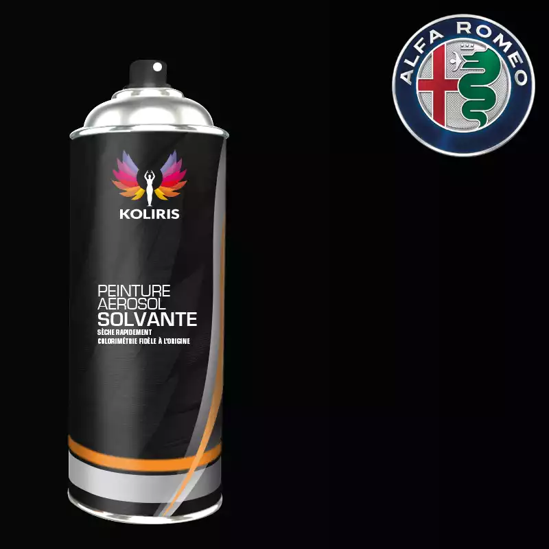 Bombe de peinture voiture solvant Alfa Romeo 400ml