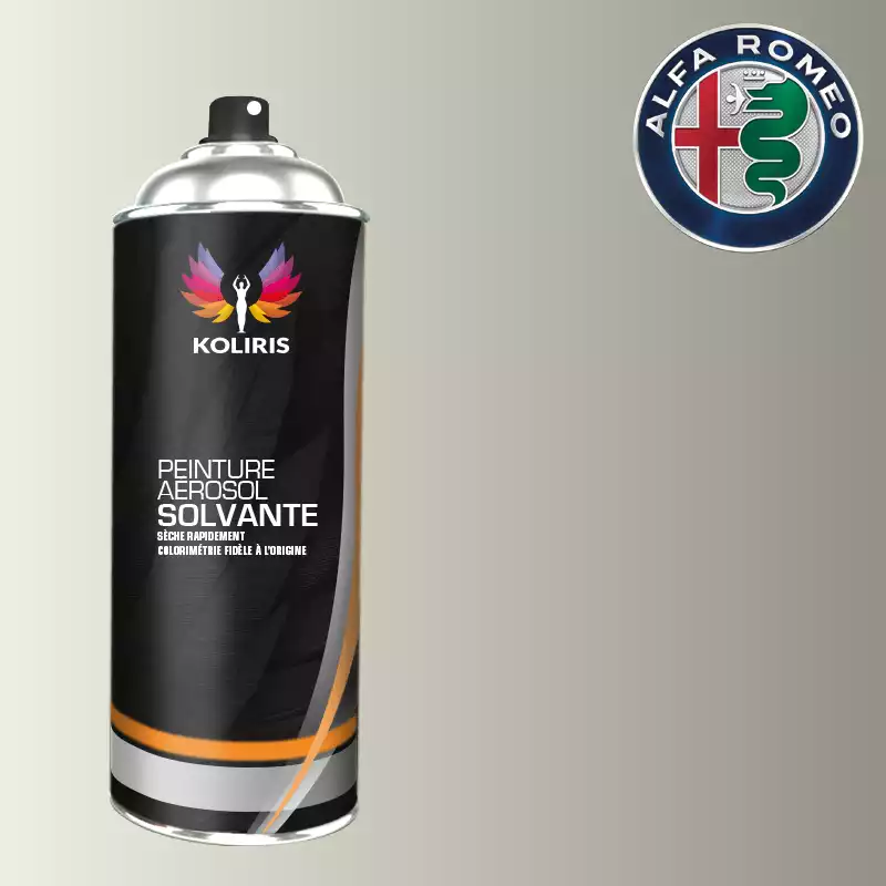 Bombe de peinture voiture solvant Alfa Romeo 400ml