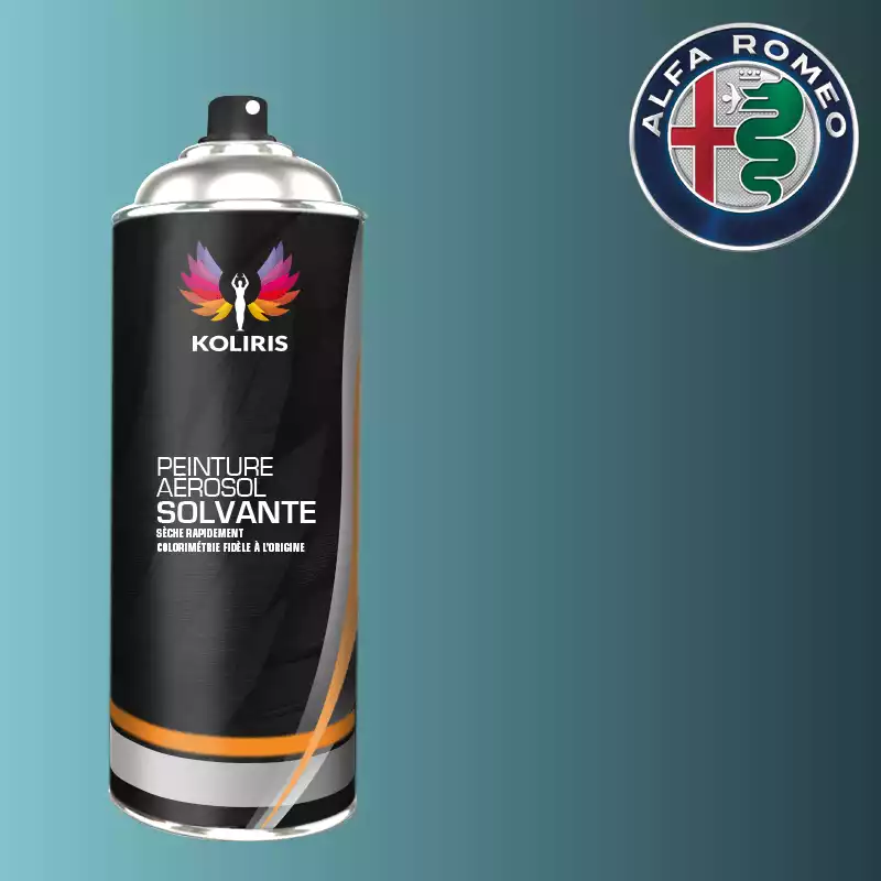 Bombe de peinture voiture solvant Alfa Romeo 400ml