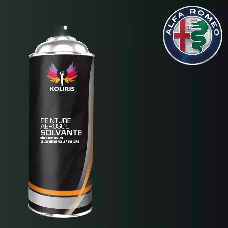 Bombe de peinture voiture solvant Alfa Romeo 400ml