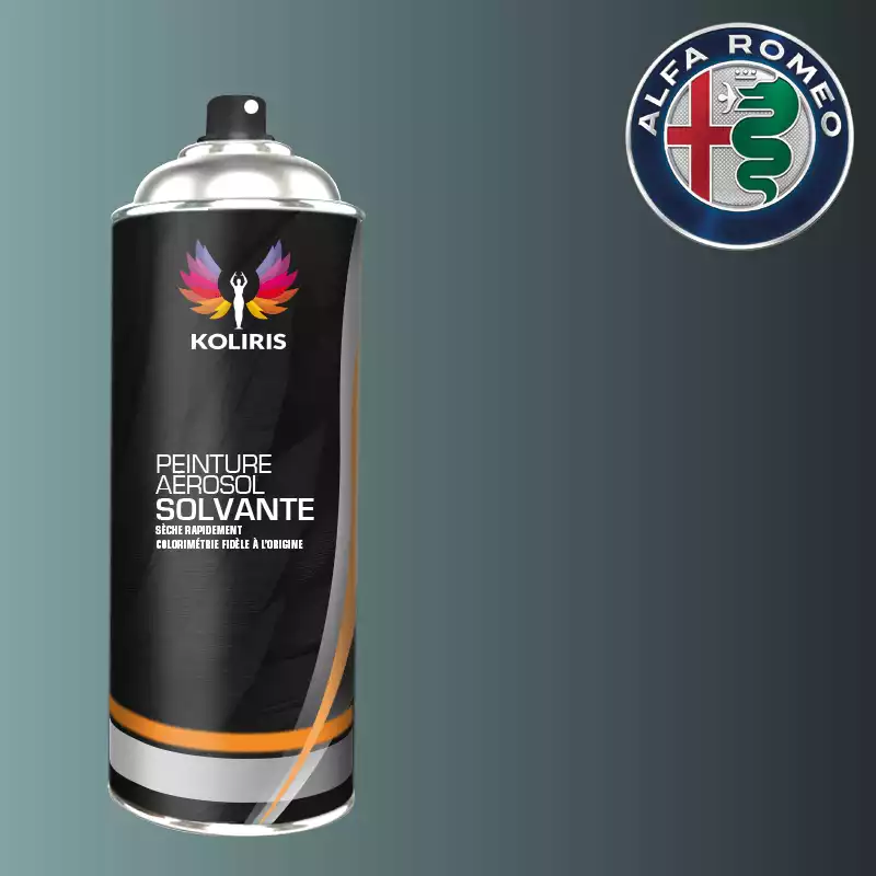 Bombe de peinture voiture solvant Alfa Romeo 400ml