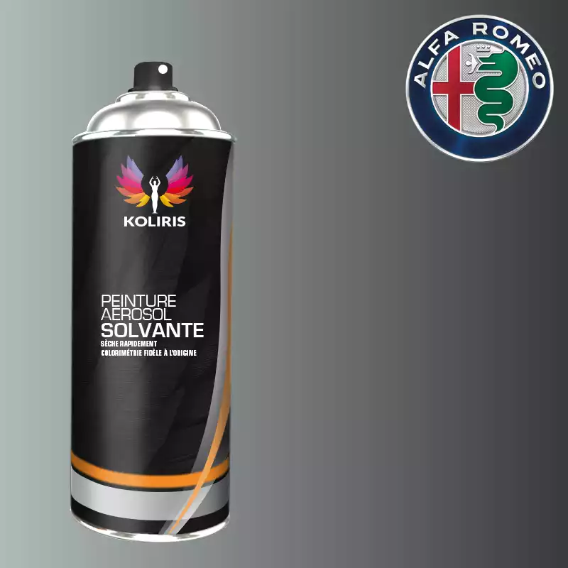 Bombe de peinture voiture solvant Alfa Romeo 400ml