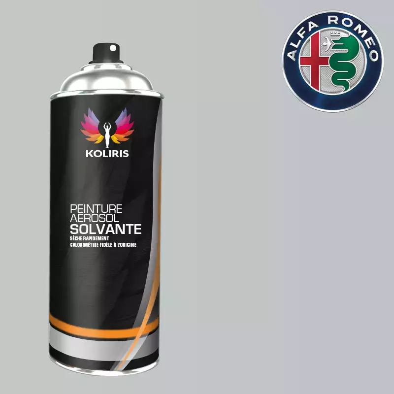 Bombe de peinture voiture solvant Alfa Romeo 400ml