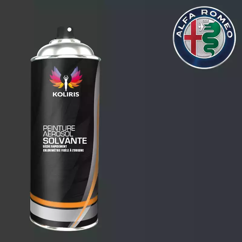 Bombe de peinture voiture solvant Alfa Romeo 400ml