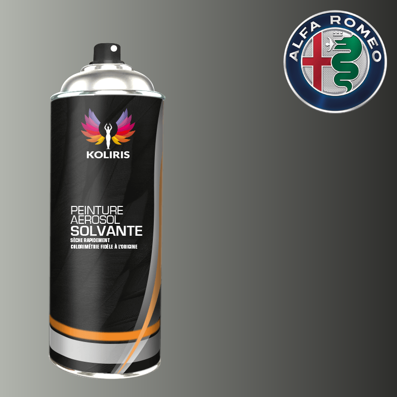 Bombe de peinture voiture solvant Alfa Romeo 400ml