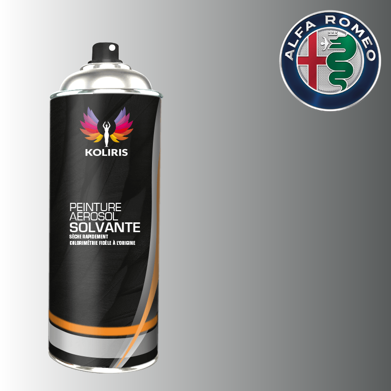 Bombe de peinture voiture solvant Alfa Romeo 400ml