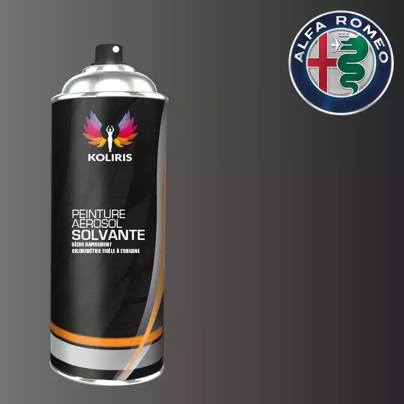 Bombe de peinture voiture solvant Alfa Romeo 400ml