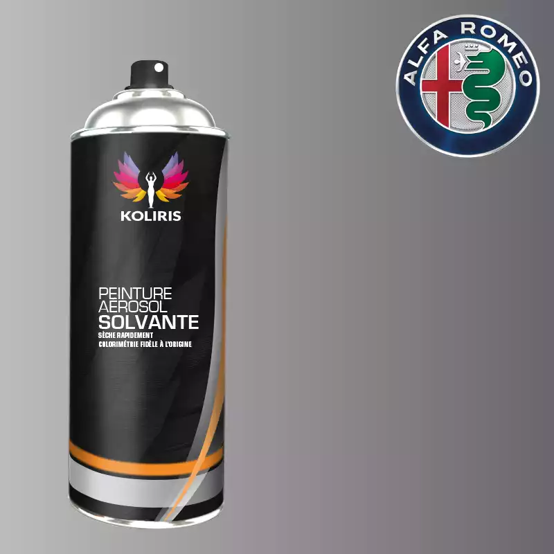 Bombe de peinture voiture solvant Alfa Romeo 400ml