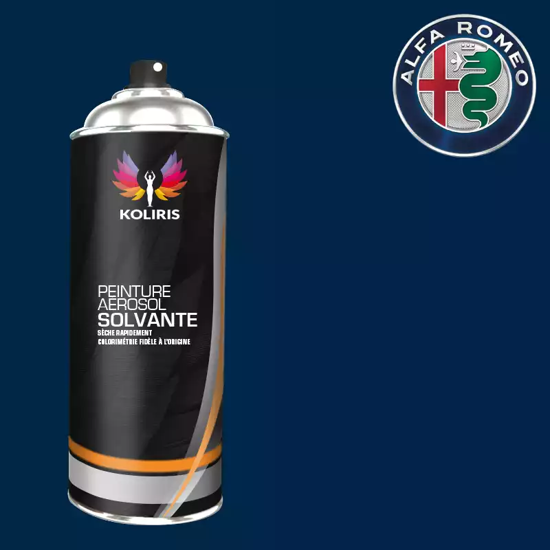 Bombe de peinture voiture solvant Alfa Romeo 400ml