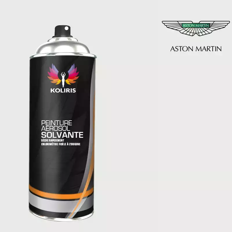 Bombe de peinture voiture solvant Aston Martin 400ml