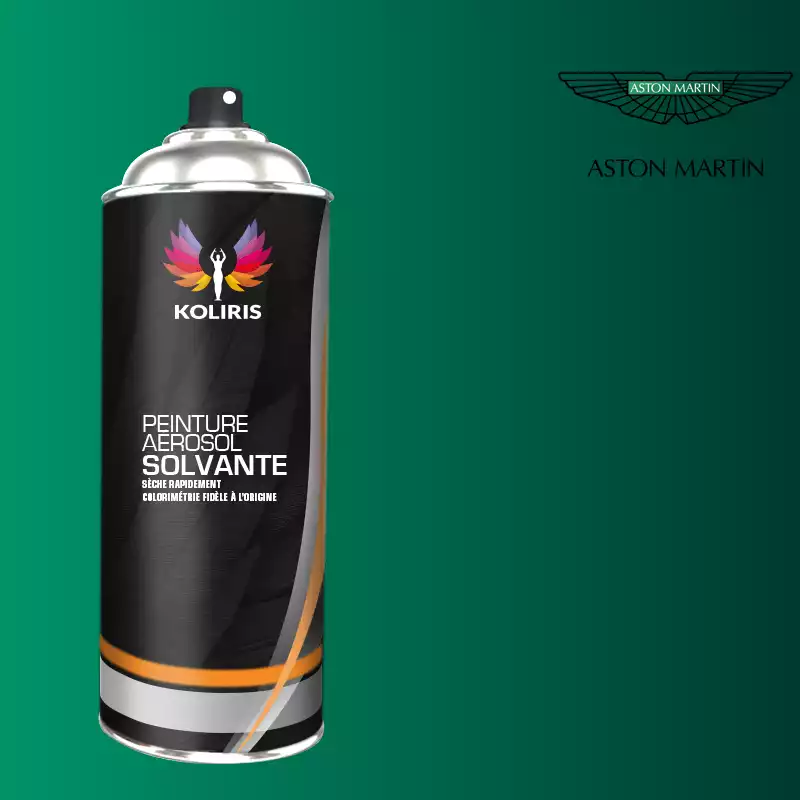 Bombe de peinture voiture solvant Aston Martin 400ml