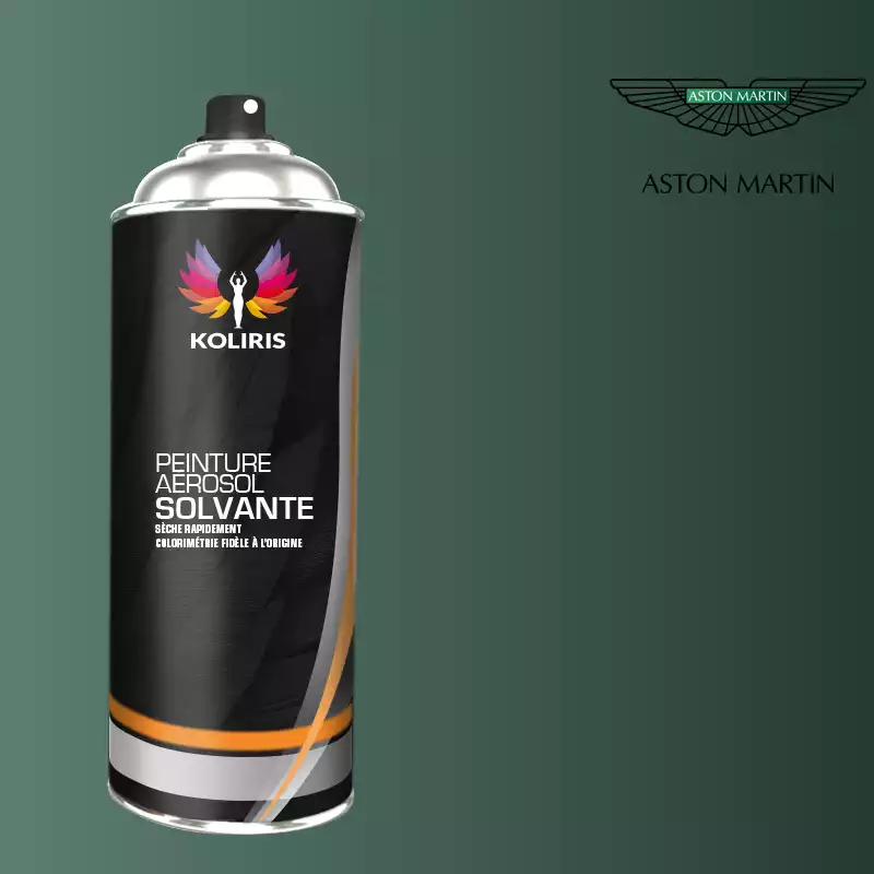 Bombe de peinture voiture solvant Aston Martin 400ml