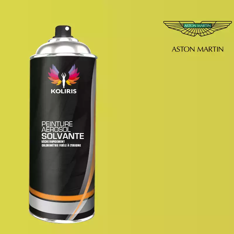 Bombe de peinture voiture solvant Aston Martin 400ml