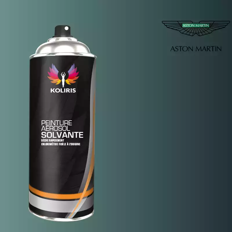 Bombe de peinture voiture solvant Aston Martin 400ml