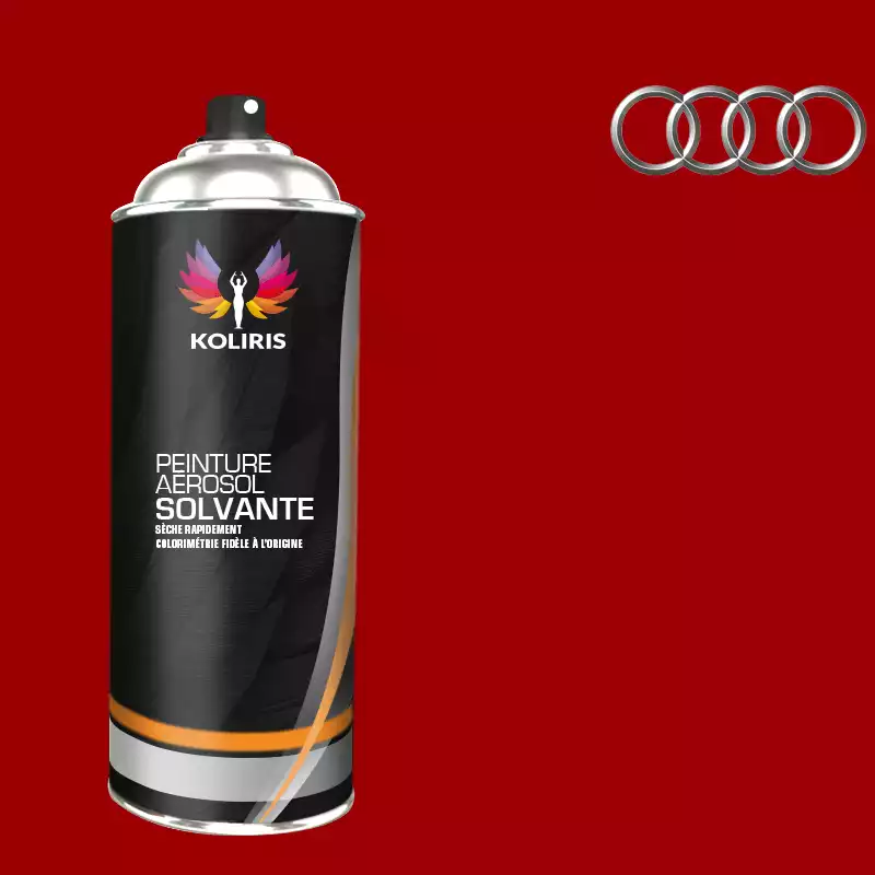 Bombe de peinture voiture solvant Audi 400ml