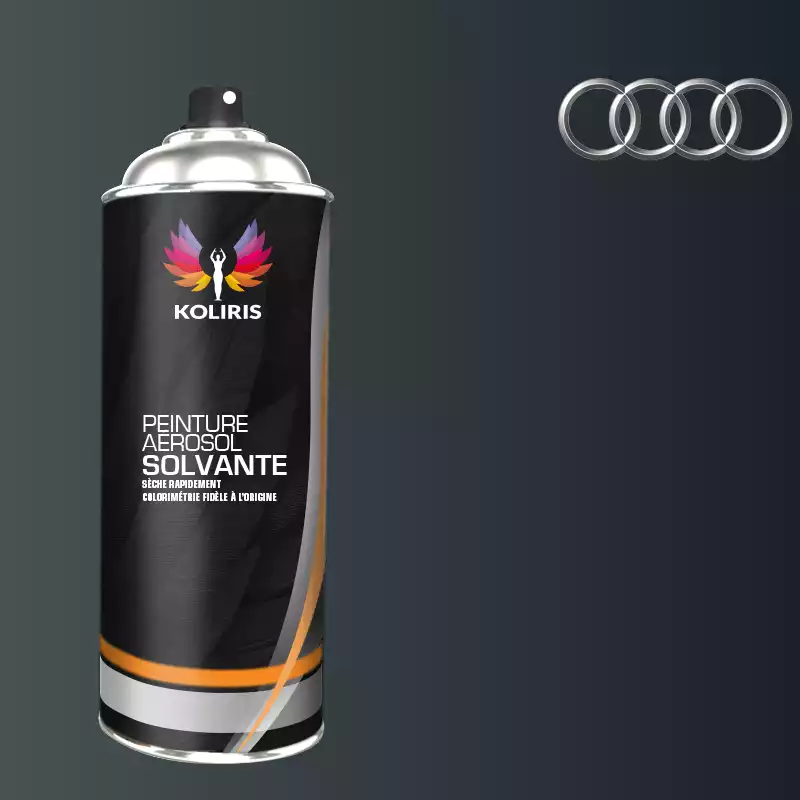 Bombe de peinture voiture solvant Audi 400ml