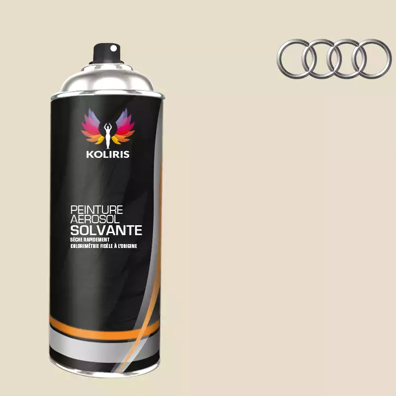 Bombe de peinture voiture solvant Audi 400ml