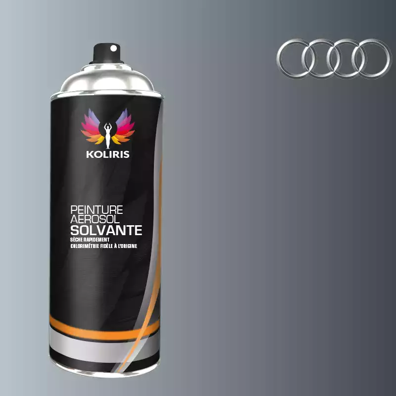 Bombe de peinture voiture solvant Audi 400ml