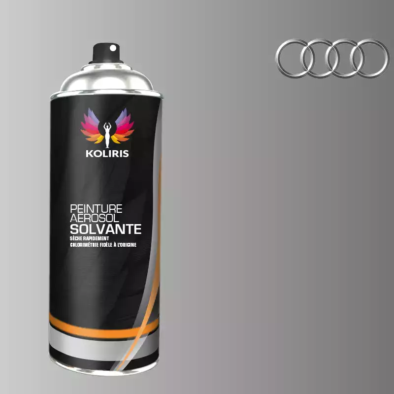 Bombe de peinture voiture solvant Audi 400ml