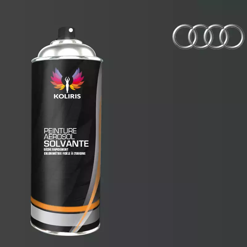 Bombe de peinture voiture solvant Audi 400ml