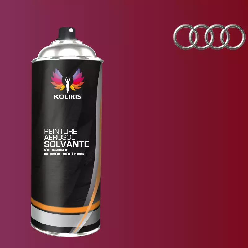 Bombe de peinture voiture solvant Audi 400ml