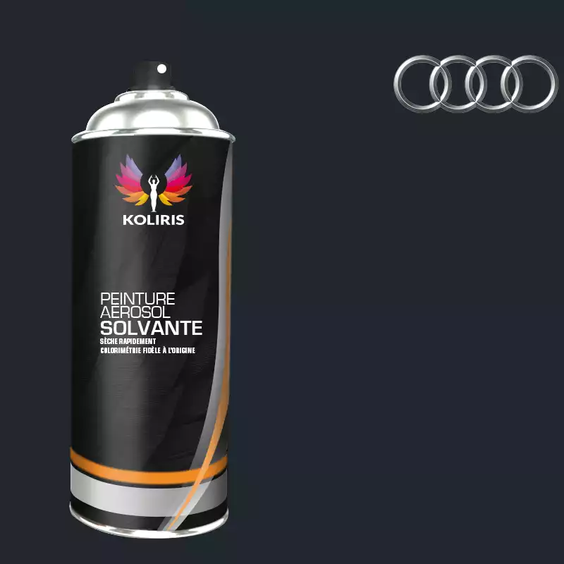 Bombe de peinture voiture solvant Audi 400ml