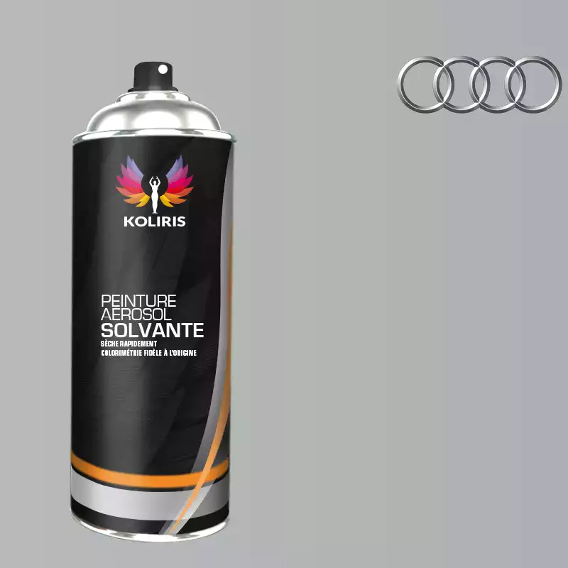 Bombe de peinture voiture solvant Audi 400ml