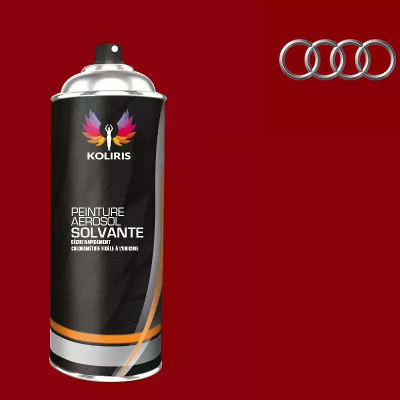 Bombe de peinture voiture solvant Audi 400ml