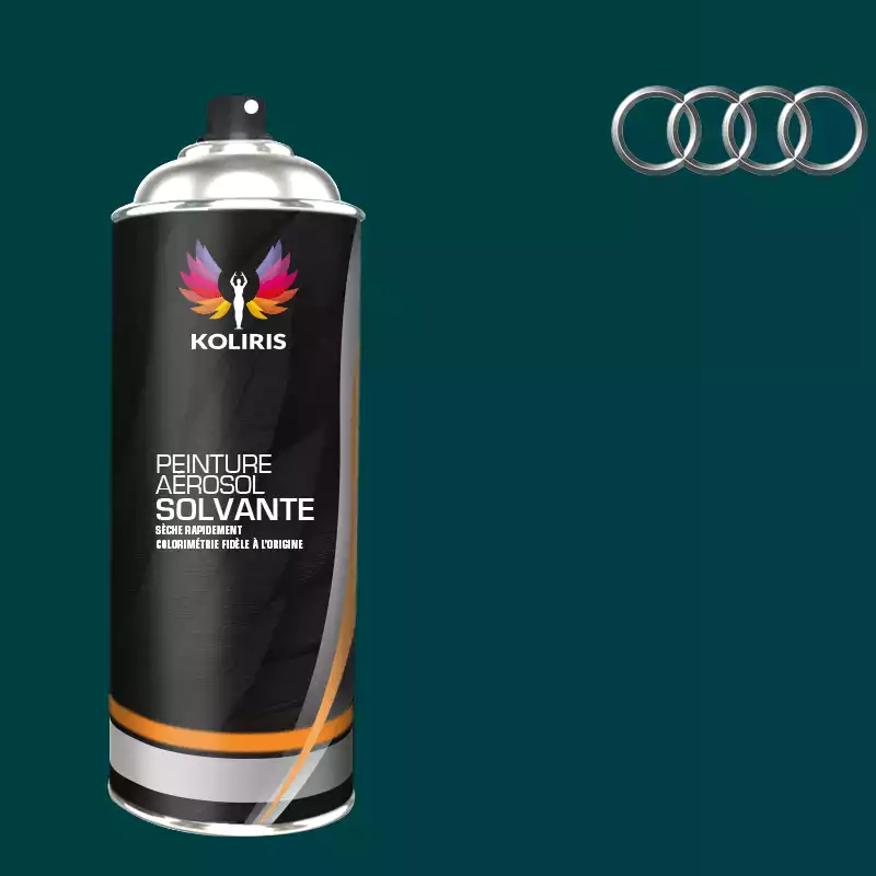 Bombe de peinture voiture solvant Audi 400ml