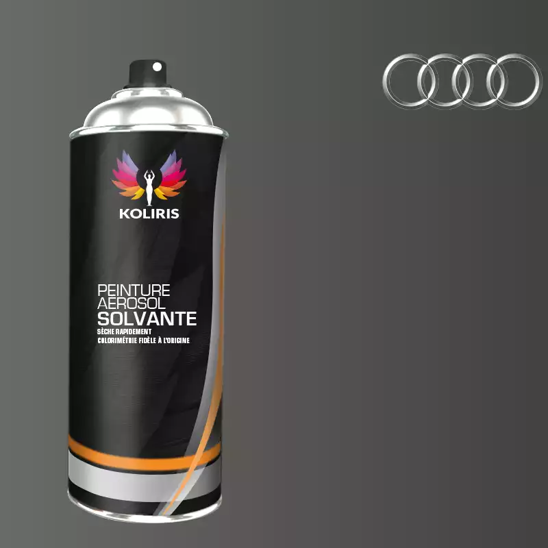 Bombe de peinture voiture solvant Audi 400ml