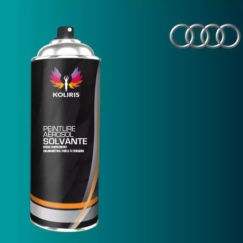 Bombe de peinture voiture solvant Audi 400ml