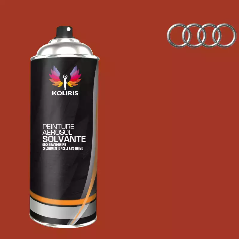 Bombe de peinture voiture solvant Audi 400ml