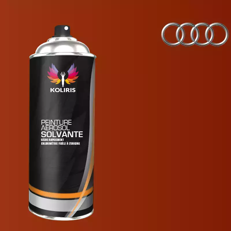 Bombe de peinture voiture solvant Audi 400ml