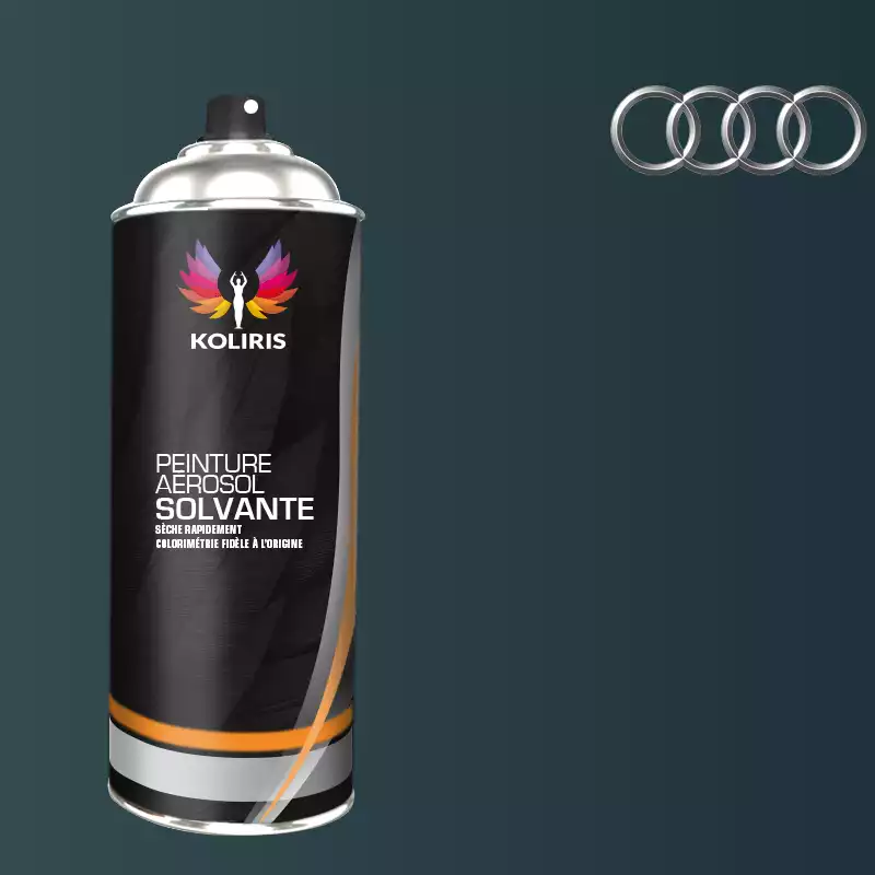 Bombe de peinture voiture solvant Audi 400ml