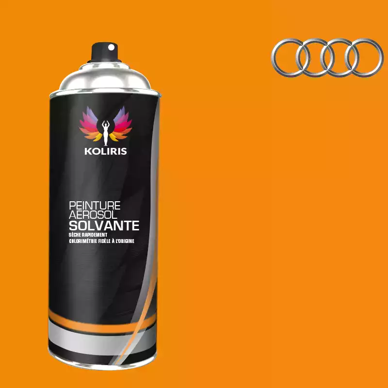 Bombe de peinture voiture solvant Audi 400ml