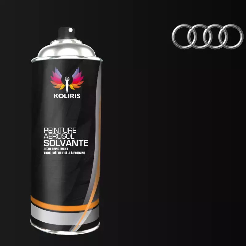 Bombe de peinture voiture solvant Audi 400ml