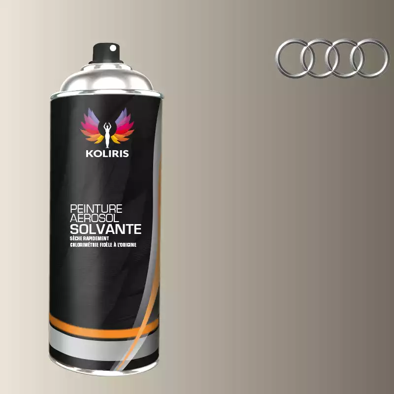 Bombe de peinture voiture solvant Audi 400ml