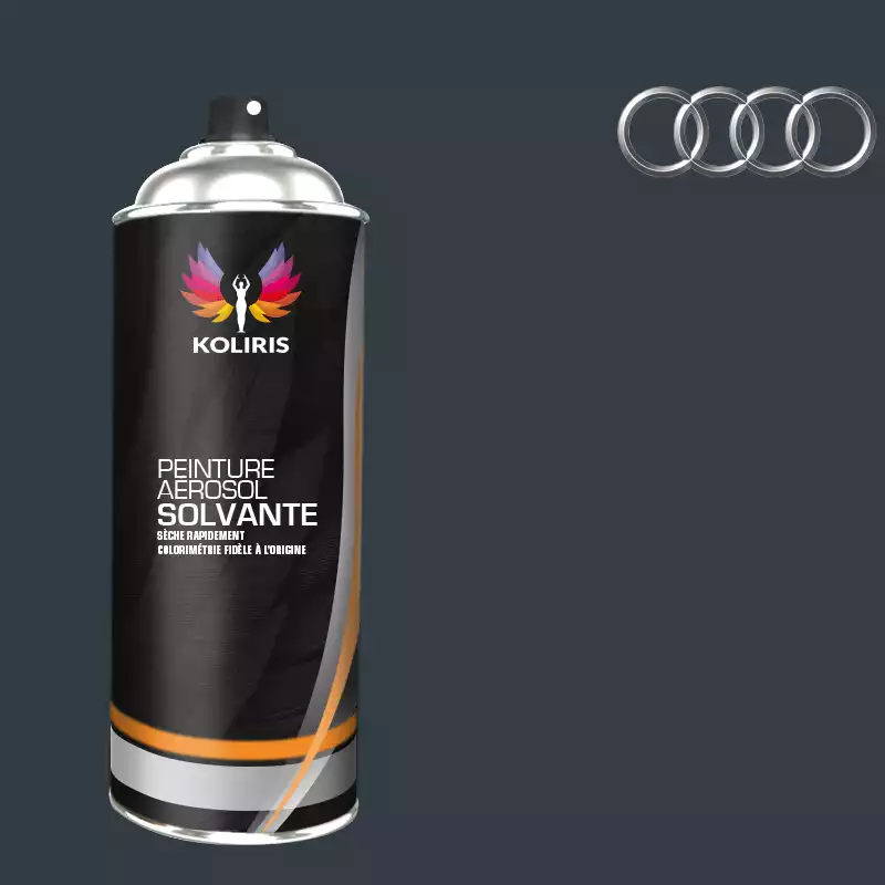 Bombe de peinture voiture solvant Audi 400ml