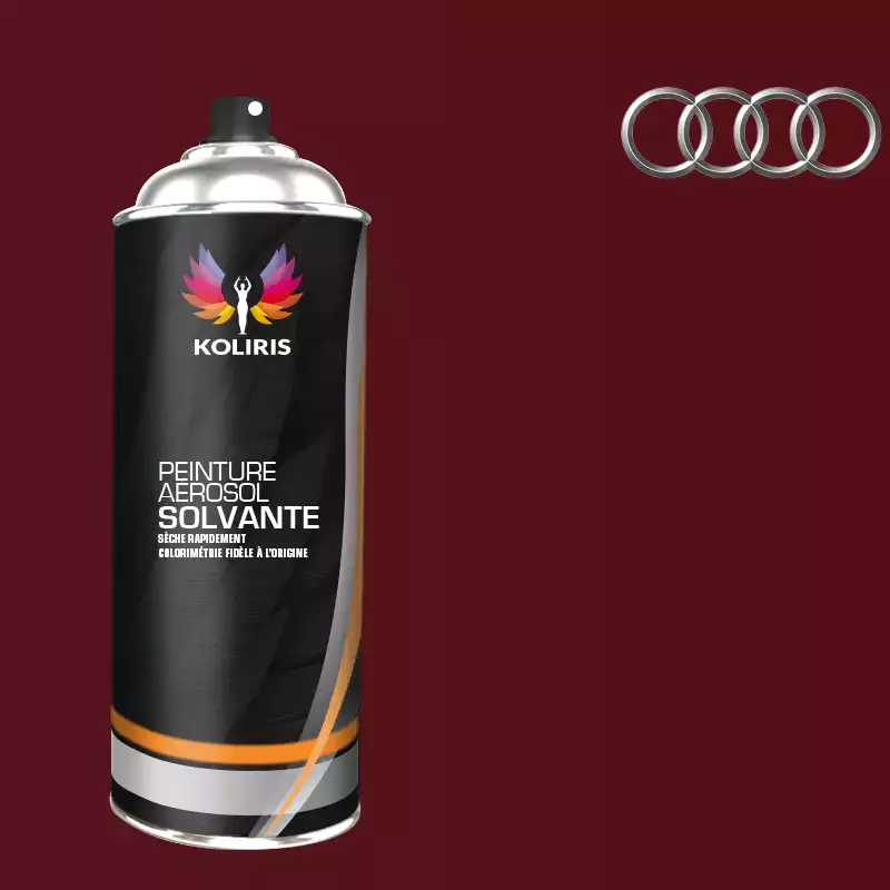 Bombe de peinture voiture solvant Audi 400ml