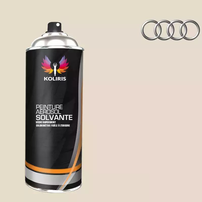 Bombe de peinture voiture solvant Audi 400ml