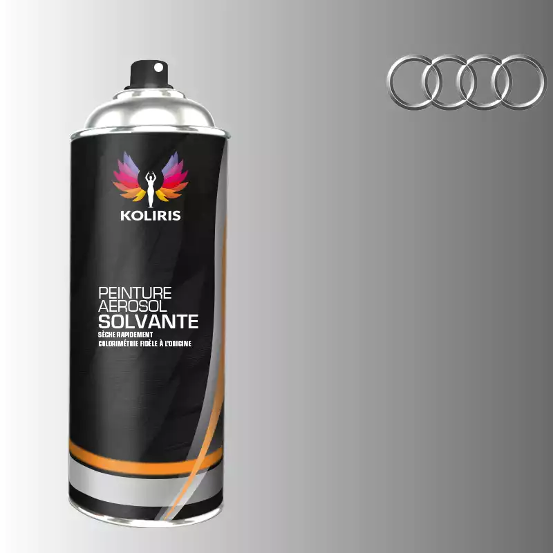 Bombe de peinture voiture solvant Audi 400ml