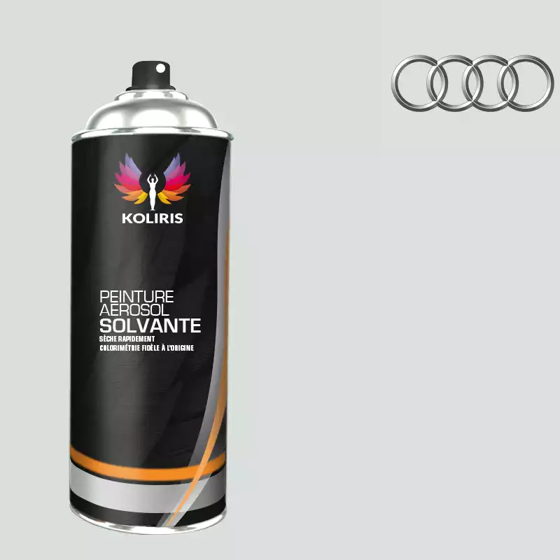 Bombe de peinture voiture solvant Audi 400ml