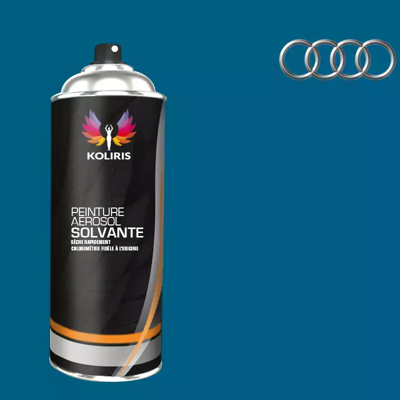 Bombe de peinture voiture solvant Audi 400ml