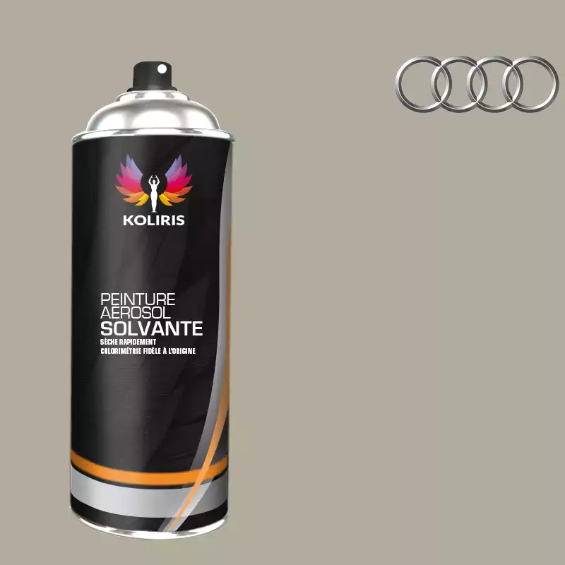 Bombe de peinture voiture solvant Audi 400ml