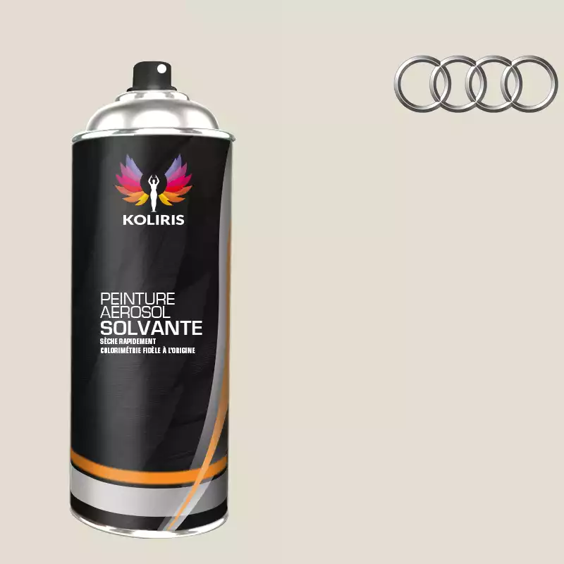 Bombe de peinture voiture solvant Audi 400ml