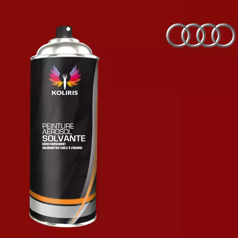 Bombe de peinture voiture solvant Audi 400ml