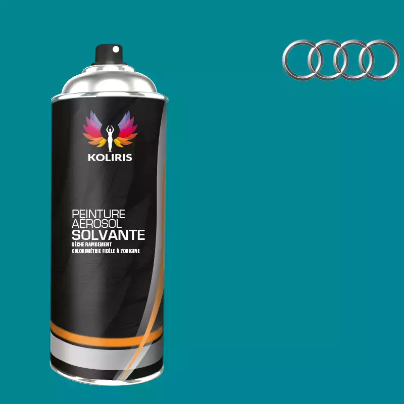 Bombe de peinture voiture solvant Audi 400ml