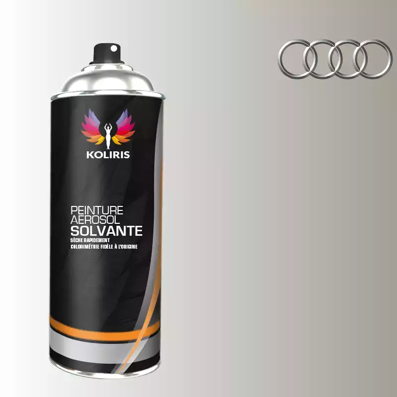 Bombe de peinture voiture solvant Audi 400ml