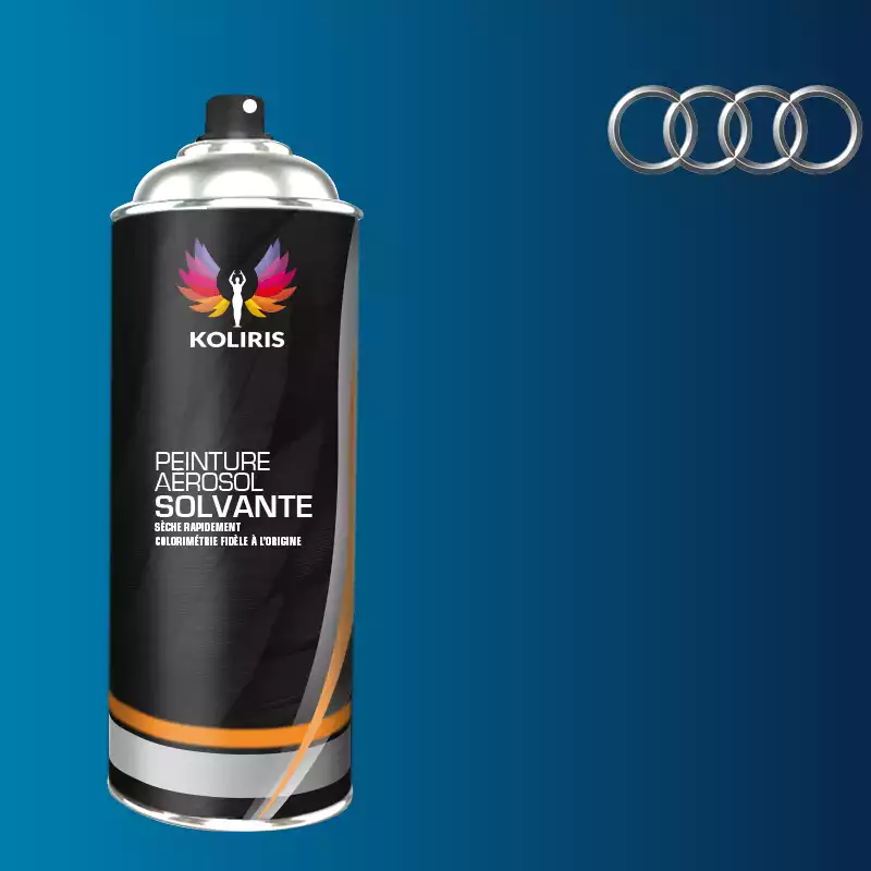 Bombe de peinture voiture solvant Audi 400ml