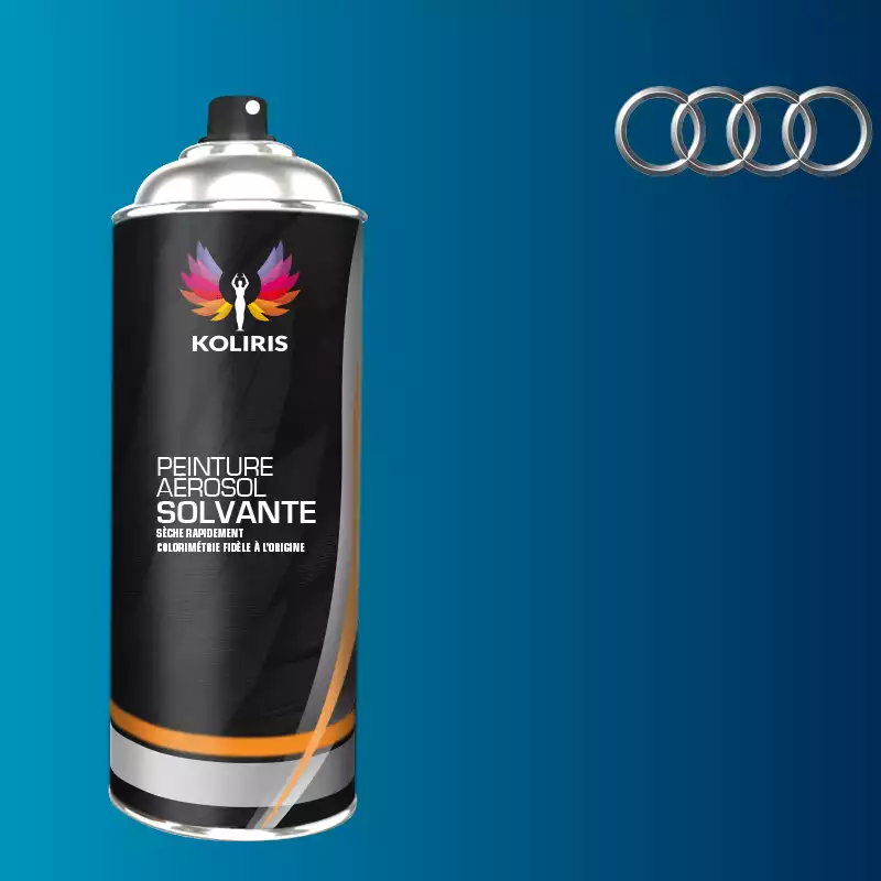 Bombe de peinture voiture solvant Audi 400ml